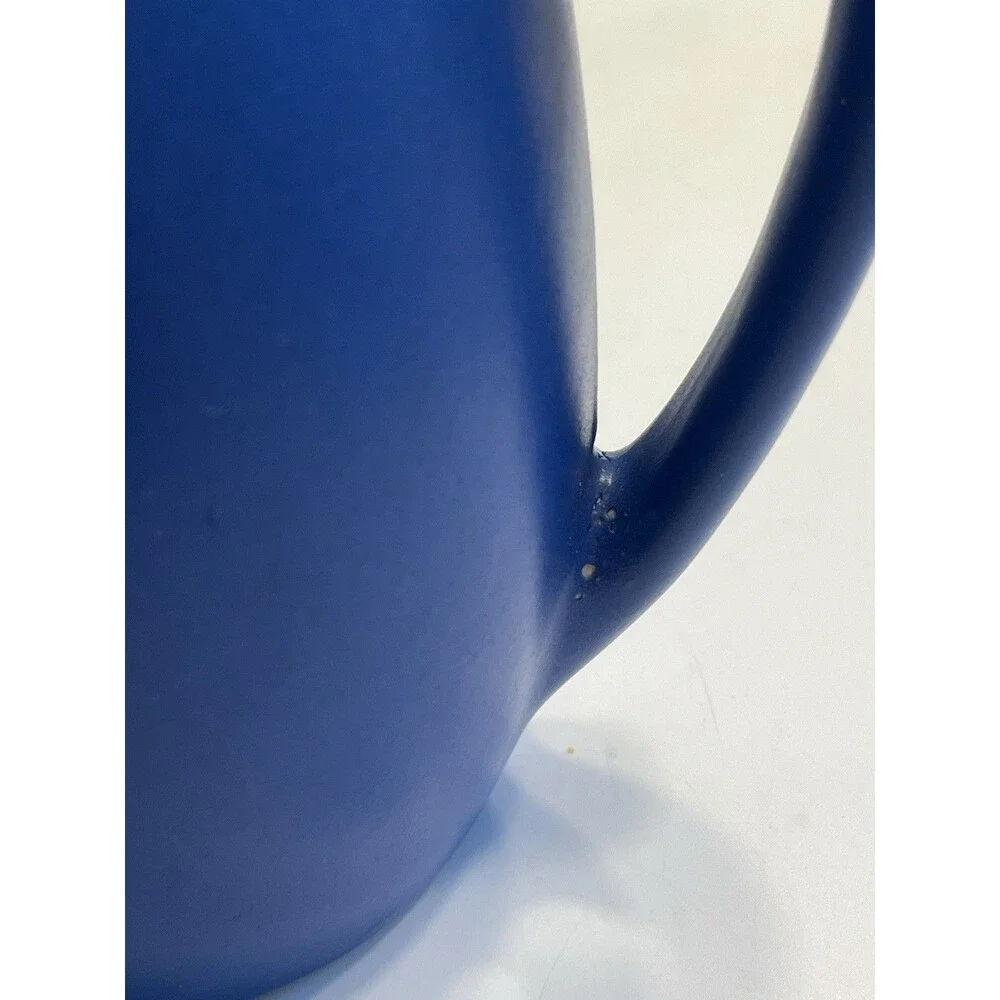 Devon Pottery Matte Blue “Digby” Pitcher Jug Creamer England